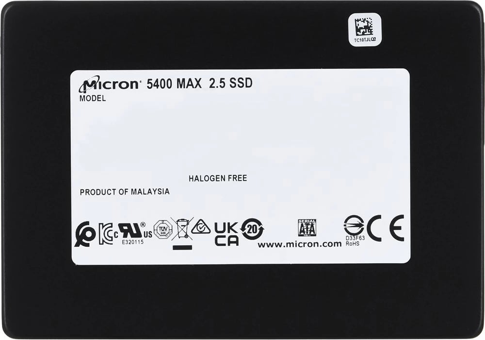 SSD Micron 5400 MAX, SATA 2.5, 480GB