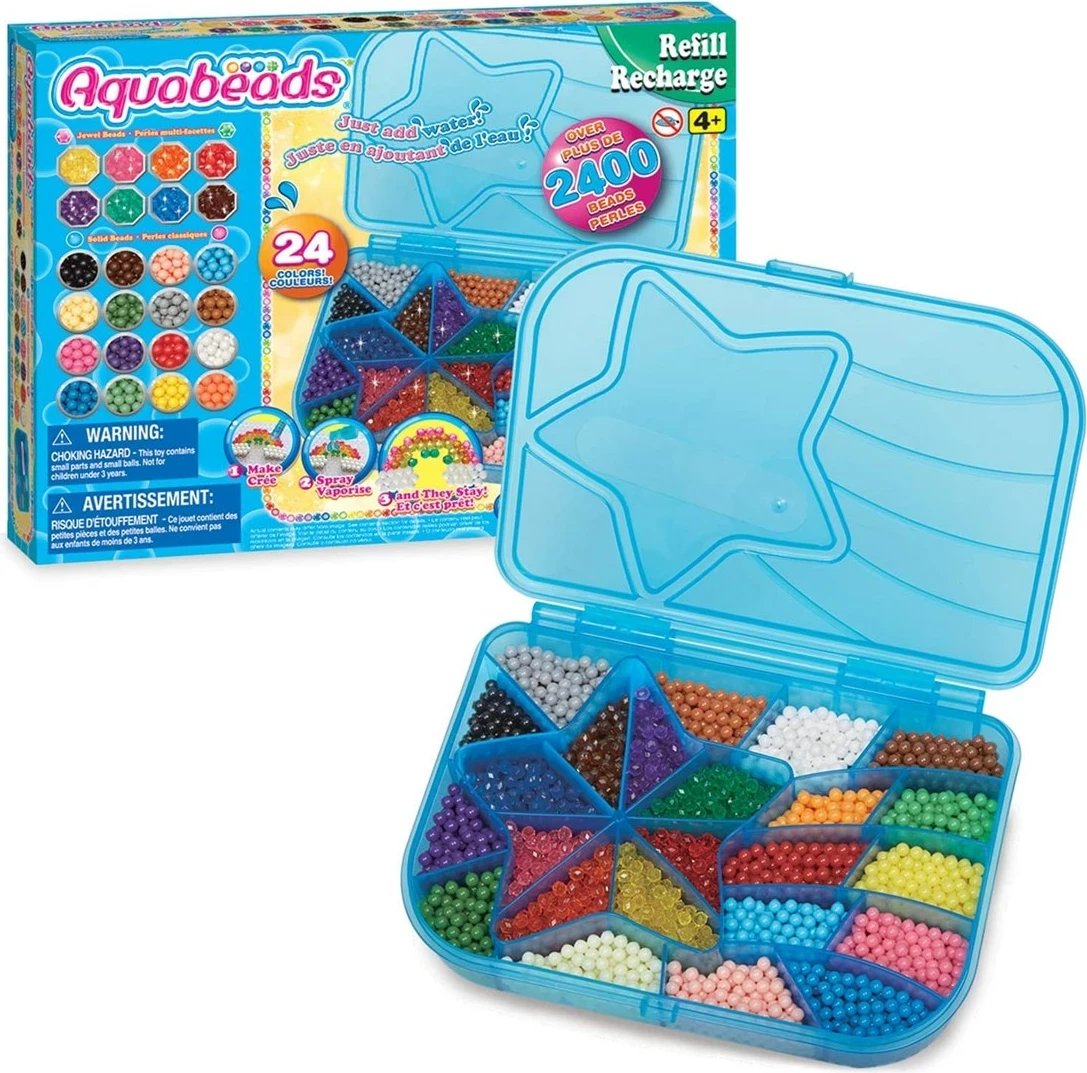 Set me rruaza AQUABEADS, EPOCH 31502, shumëngjyrëshe