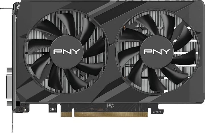 Kartelë grafike PNY GeForce RTX 3050 VERTO, 6 GB GDDR6, E zezë