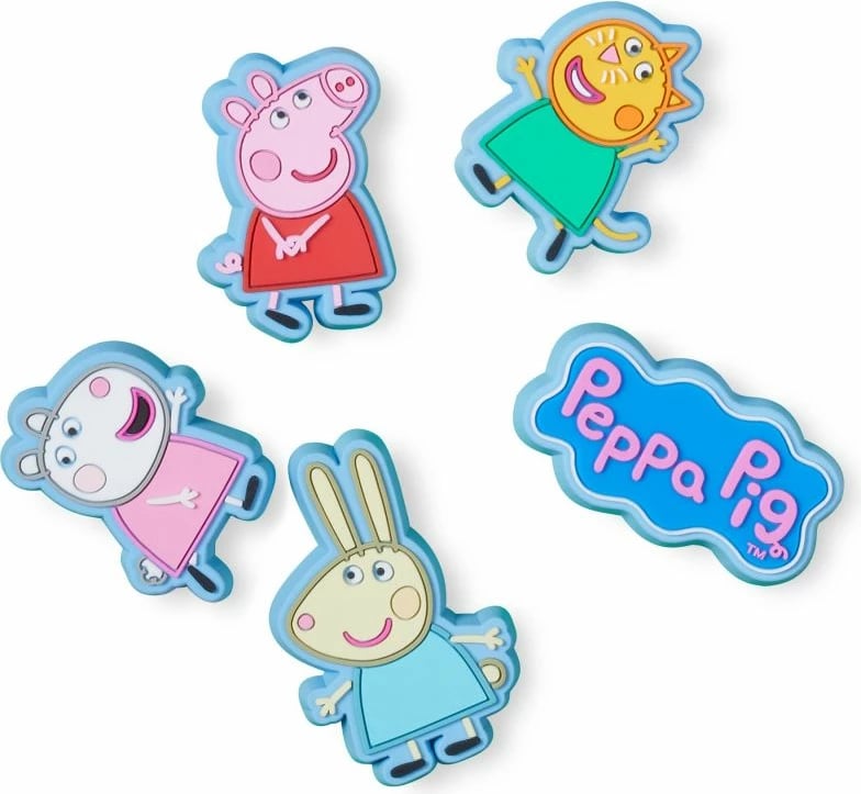 Butonat e Crocs për fëmijë me Peppa Pig