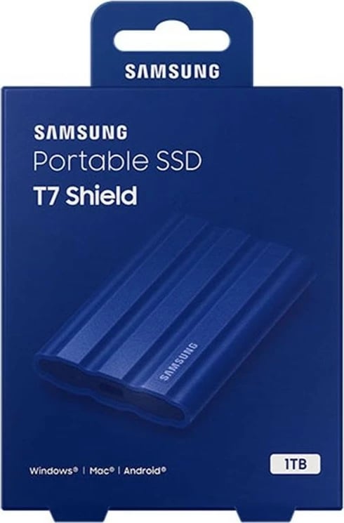 SSD portabël Samsung, 1TB, blu