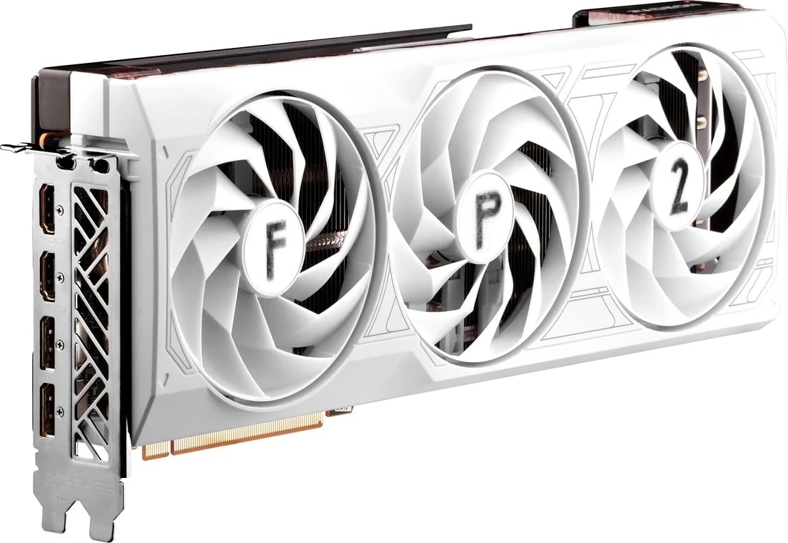 Kartelë grafike Sapphire PURE Radeon RX 7700 XT Frostpunk 2 Edition, 12 GB, e bardhë