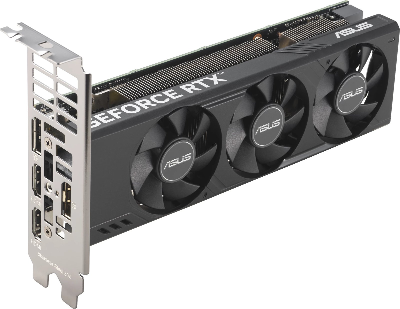 Kartelë grafike ASUS GeForce RTX 4060 LP BRK OC 8GB, e zezë