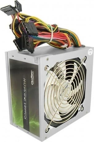 Furnizues Qoltec ATX 350W BULK, 20+4 pin, Gri