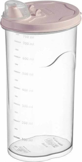 Shishe vaji Follow Me Royal, 800 ml, transparente