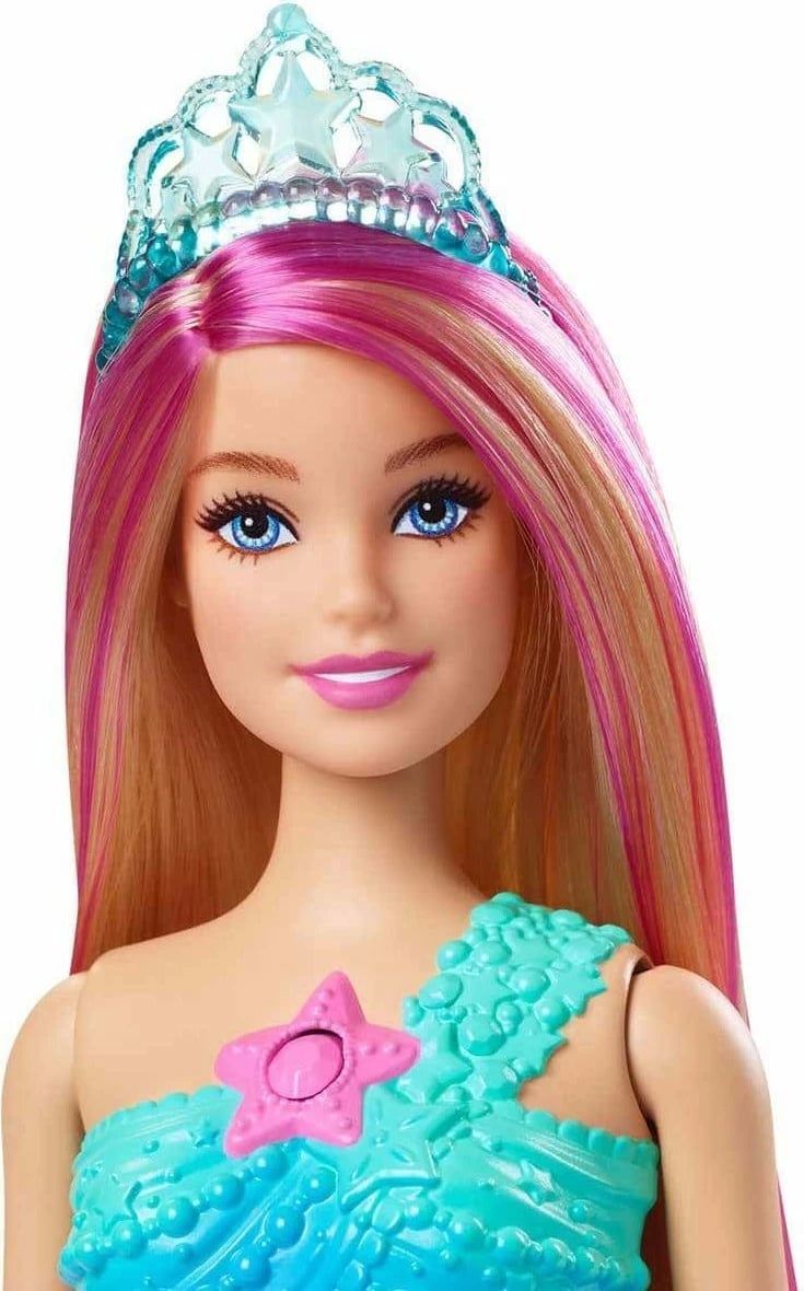 Lodër Barbie Sparkly Mermaid HDJ36, për vajza, blu