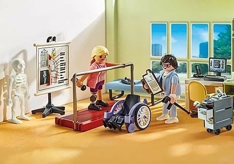 Blloqe ndërtimi Playmobil 71617 Oddział ortopedii, plastikë