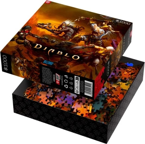 Puzzle Diablo Cenega Publishing 1000 copë, Shumëngjyrësh