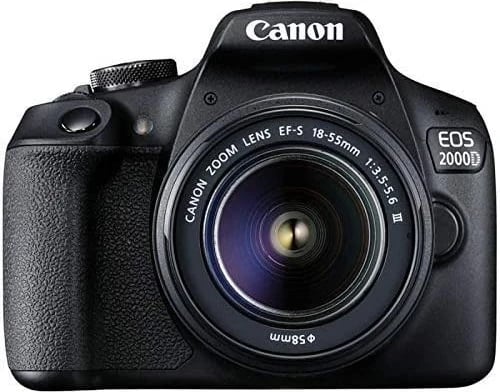 Aparat Fotografik - Canon EOS 2000D+ EF-S 18-55 DC III lens