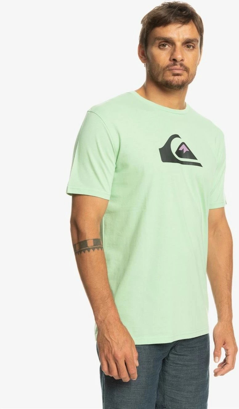 Maicë për meshkuj Quiksilver Comp Logo, e gjelbër