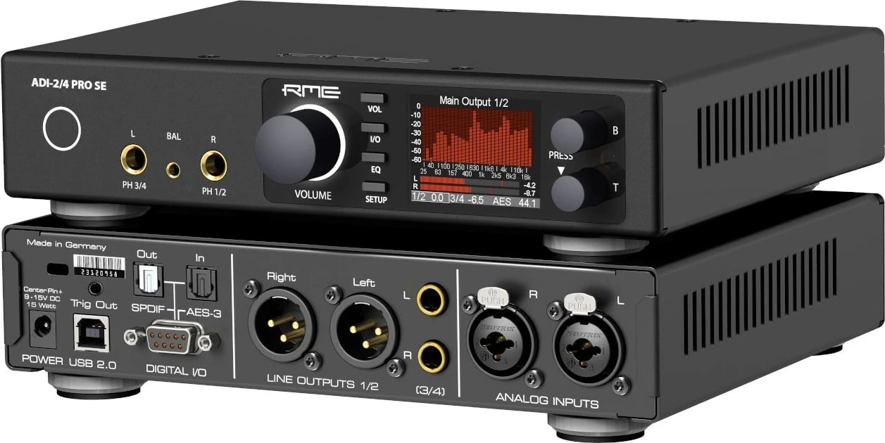 Konvertues audio RME Adi -2/4 PRO SE, i zi