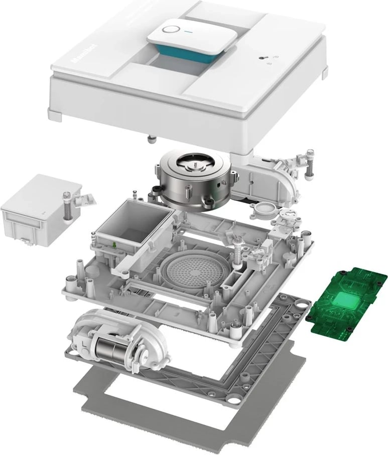 Robot pastrues dritaresh Mamibot W200, i bardhë