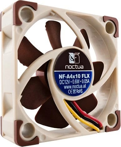 Ventilator për Kasë Kompjuteri Noctua NF-A4x10 5V, 4 cm, Bezhë dhe Kafe