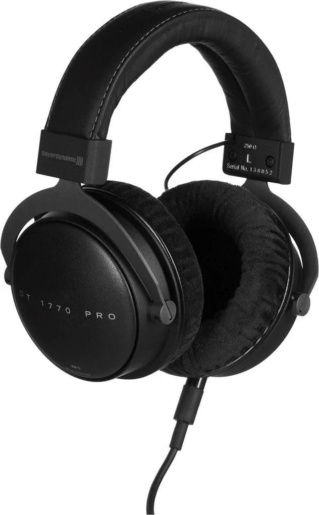 Kufje studio Beyerdynamic DT 1770 PRO, 250 Ω, të mbyllura, të zeza