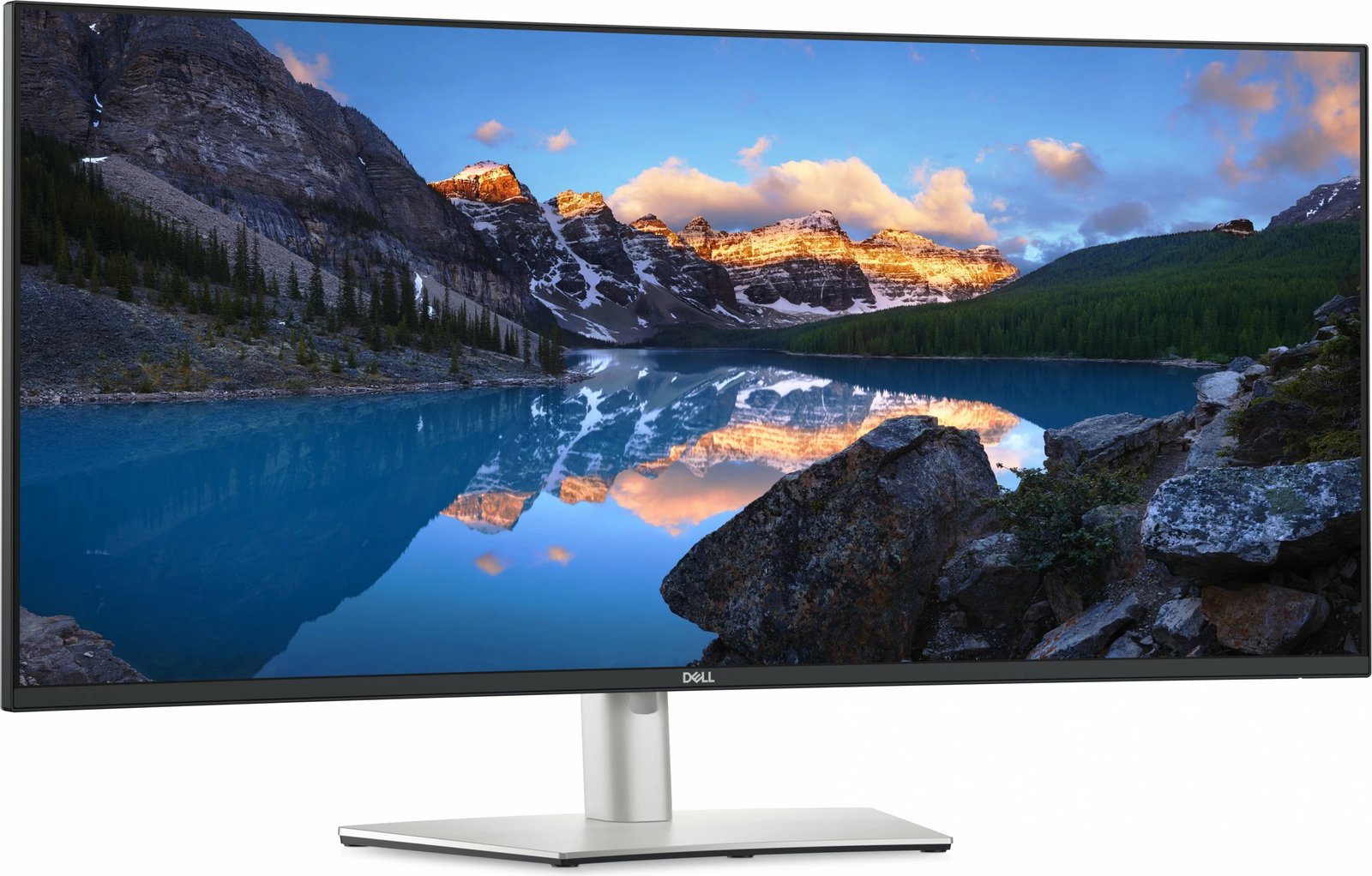 Monitor DELL UltraSharp U4021QW, 100.8 cm (39.7"), 5120 x 2160 pixels, 4K DCI, LCD, Silver