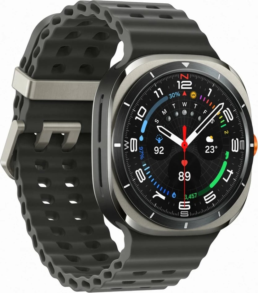 Orë Samsung Galaxy Watch Ultra, 47mm, e argjendtë titanium