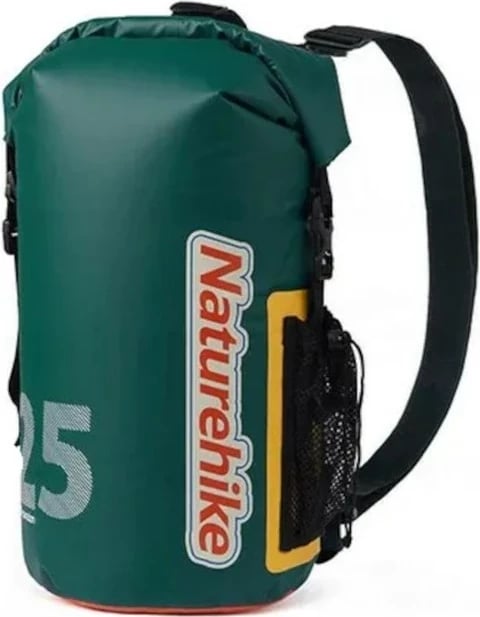 Çantë ujërezistente Naturehike 25L, Jeshile