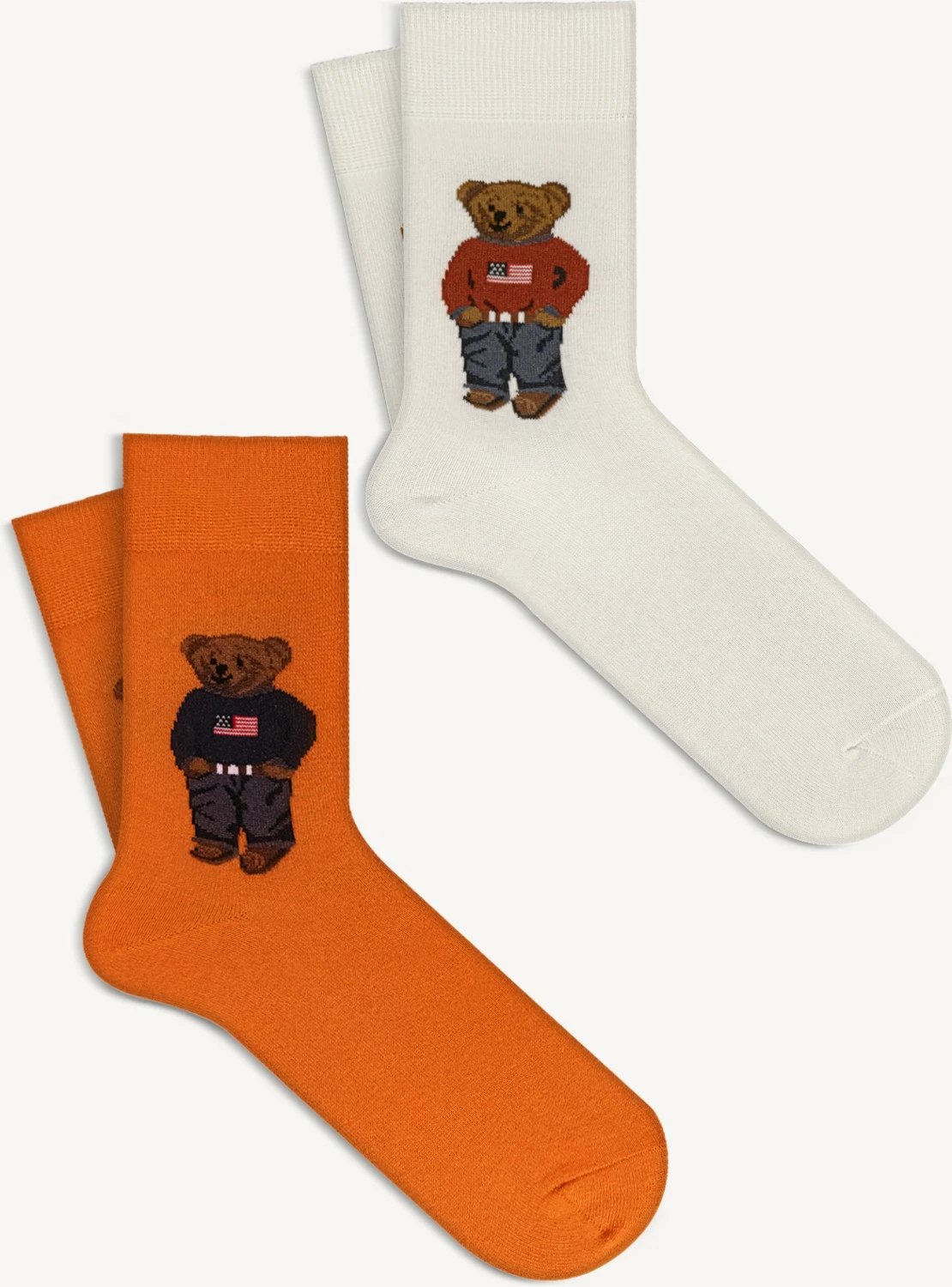 Çorape për femra Mono Socks, shumëngjyrëshe, set 4 copë