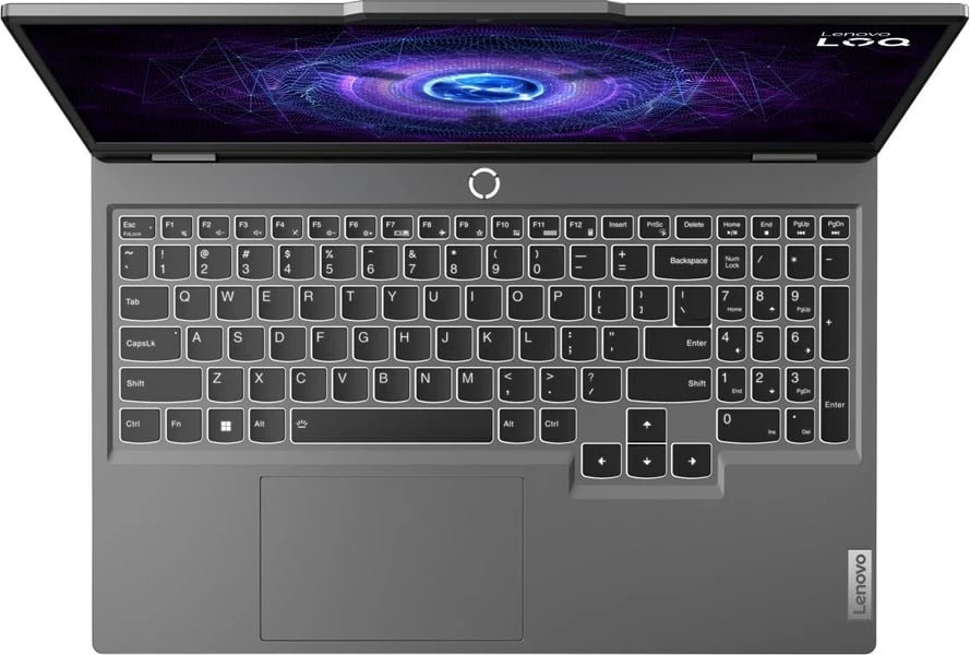 Laptop Lenovo LOQ Intel Core i5-12450HX, 15.6", 16 GB RAM, 512 GB SSD, NVIDIA GeForce RTX 4060, Gri