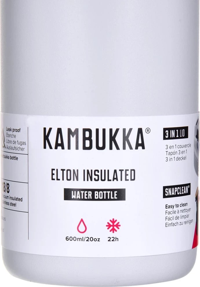 Termus Kambukka Elton Insulated Chalk White, 600 ml