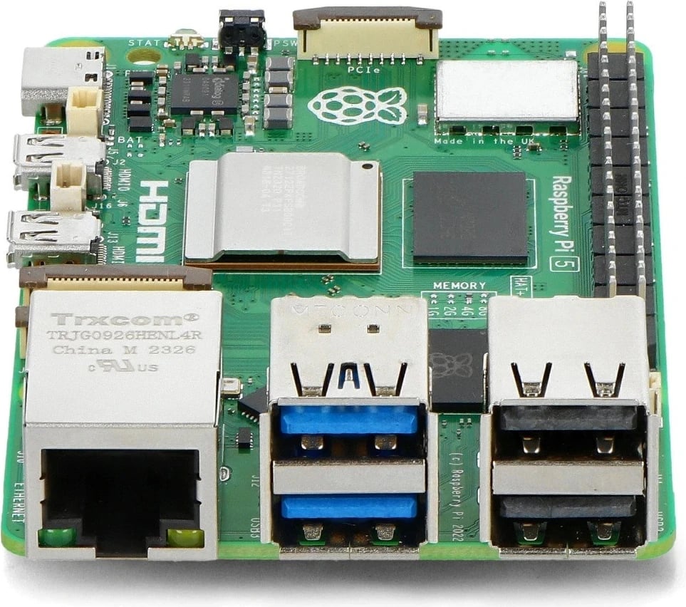 Minikompjuteri Raspberry Pi 5, 4GB