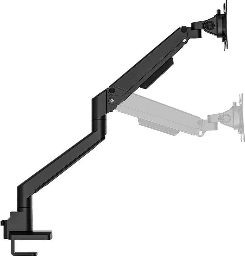 Krah monitori Neomounts DS70-250BL1, Clamp/Grommet, 9 kg, 43.2 cm (17"), 88.9 cm (35"), 100 x 100 mm, E zezë