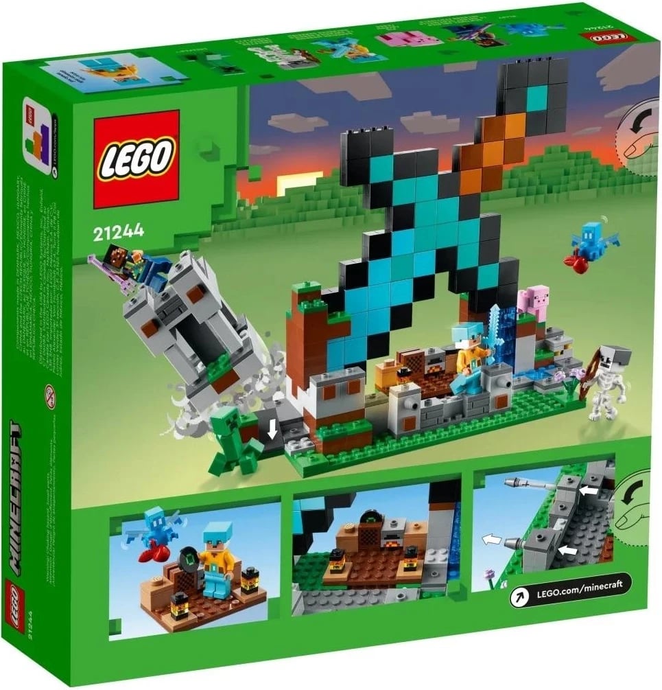 Set lodër Lego, Minecraft 21244