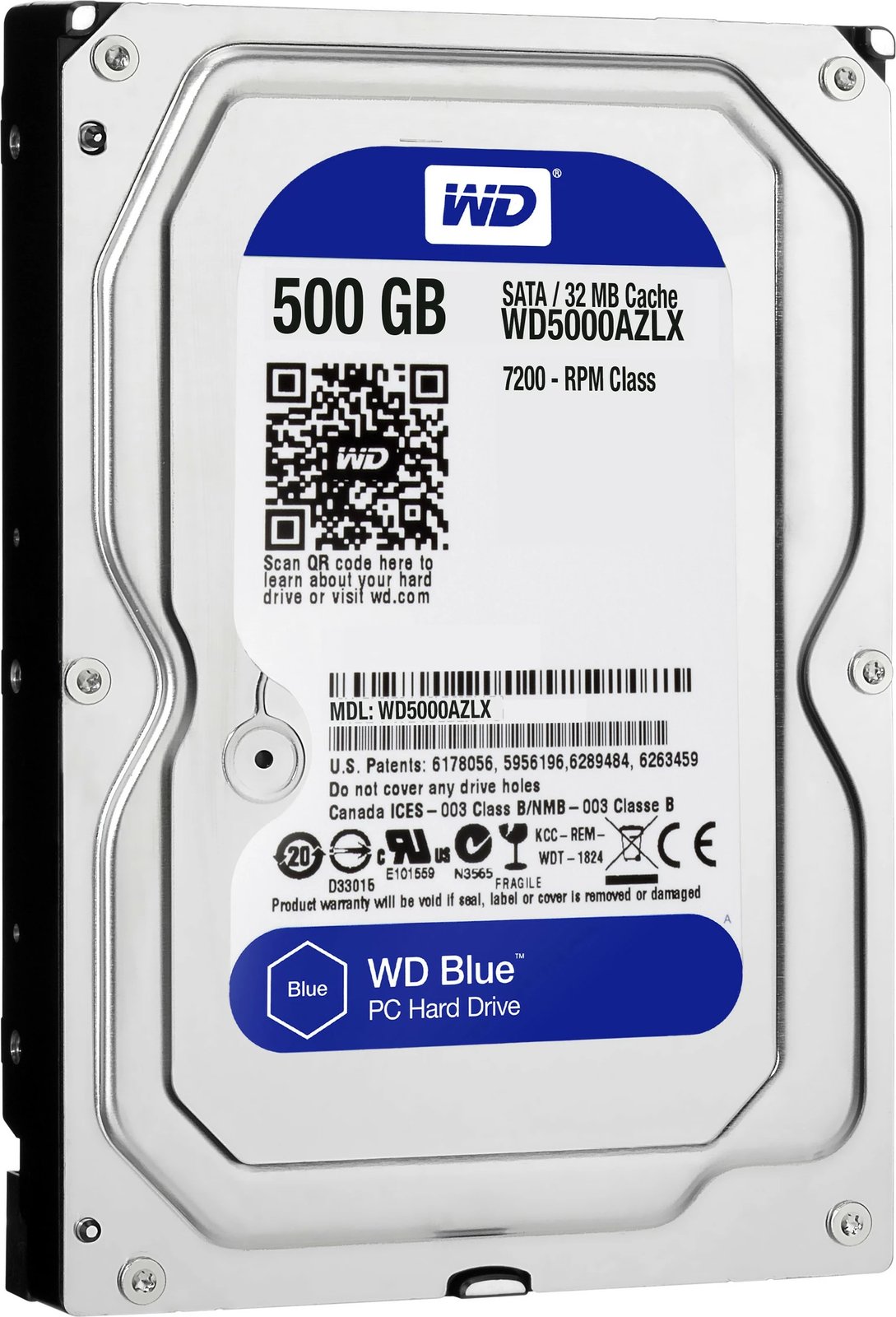 Hard disk Western Digital Blue 500 GB 7200 RPM