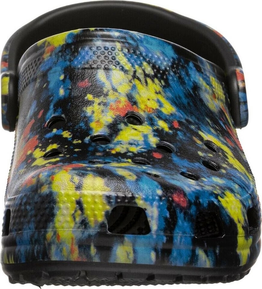 CROCS CLASSIC TIE DYE GRAPHIC CLOG 