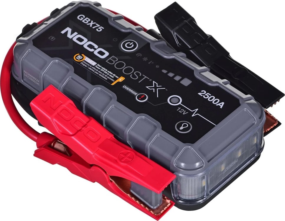 Jump starter NOCO GBX75, 2500 A, e zezë