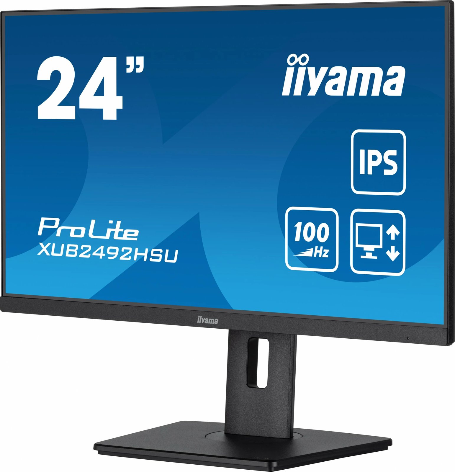 Monitor iiyama XUB2492HSU-B6, 60.5 cm (23.8"), Full HD, LED, 0.4 ms, i zi