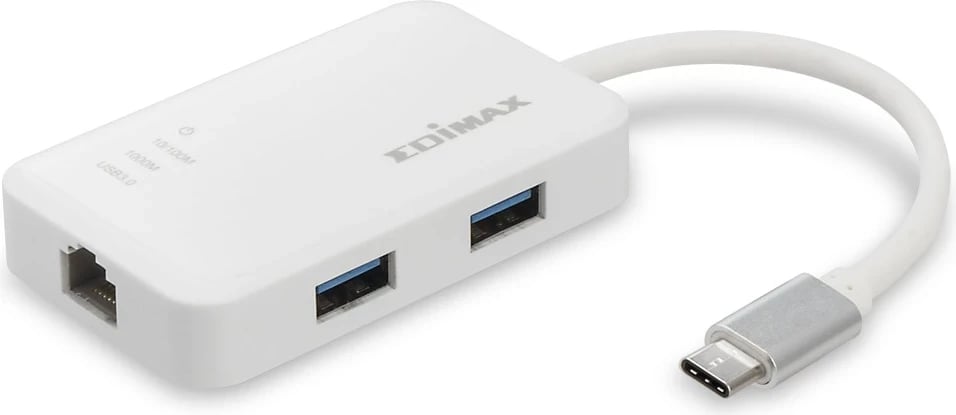 USB-C - USB 3.0 Edimax Eu-4308, e bardhë