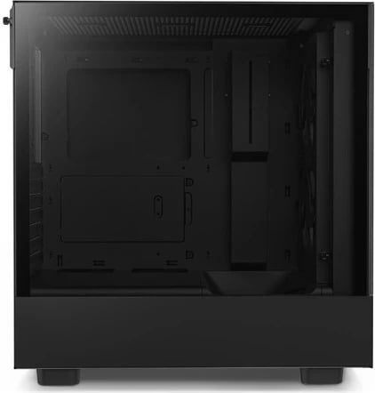 Kasë NZXT H5 Elite, midi Tower, 1 x USB 3.1, 1 x USB-C 3.1, audio, e zezë