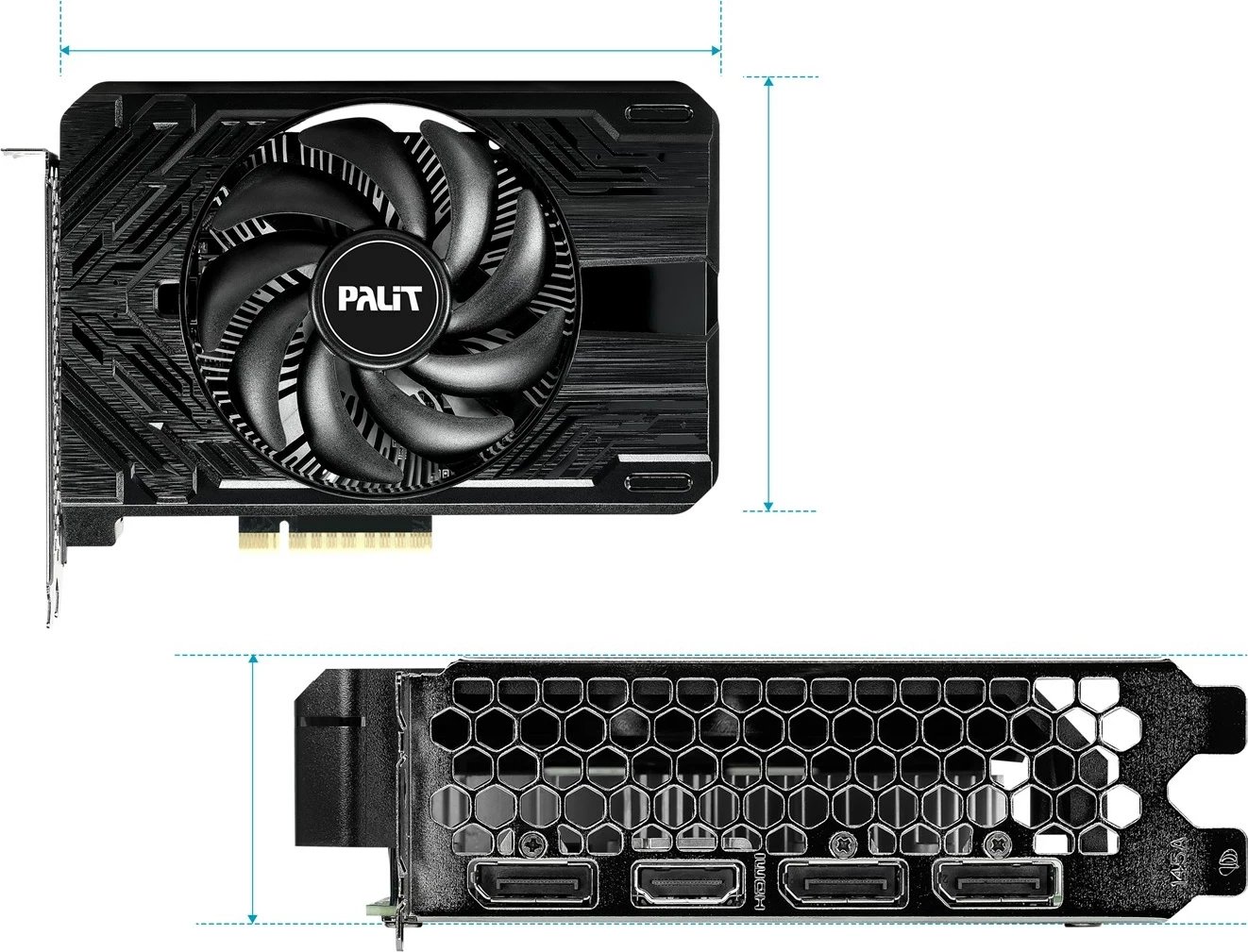 Kartelë grafike Palit GeForce RTX 4060, 8 GB GDDR6