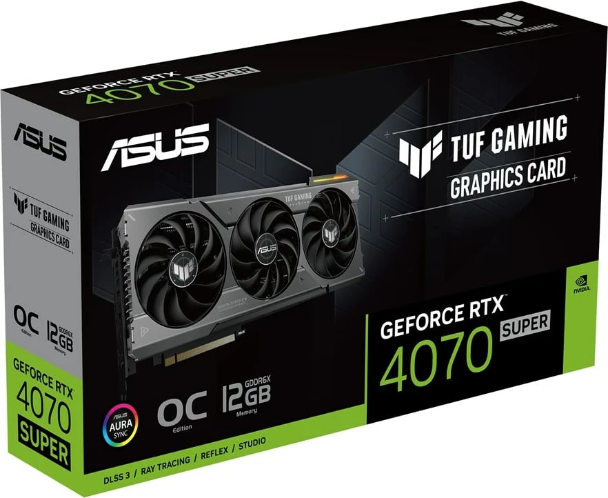 Kartë grafike ASUS, TUF Gaming RTX 4070 SUPER