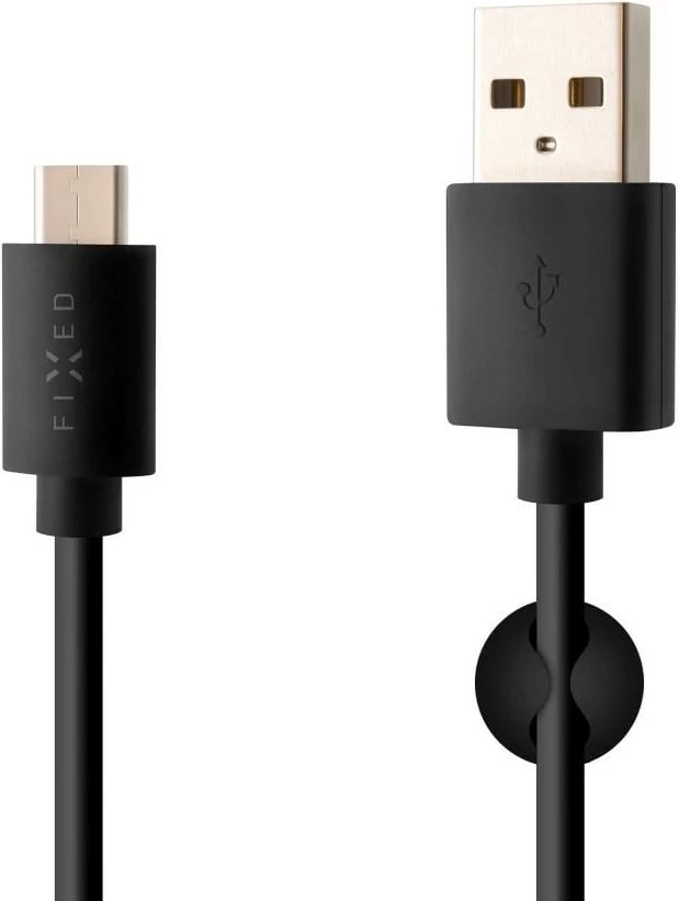 Kabëll USB/USB-C Fixed, 1m, i zi