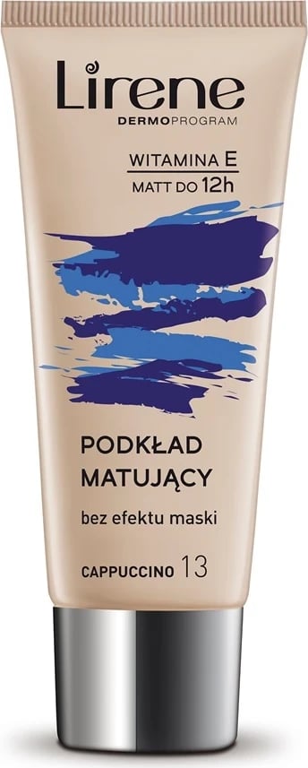 Krem pudër e lëngët Lirene NATURE MATTE, Cappucino 13, 30 ml