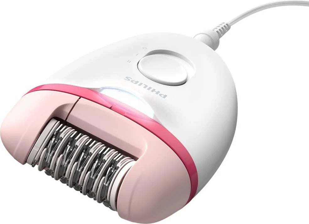 Epilator Philips Satinelle Essential, i bardhë/rozë