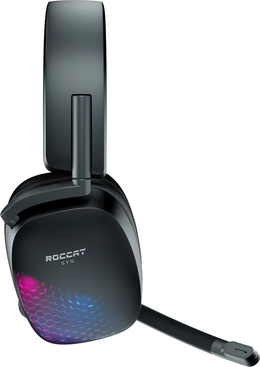 Kufje gaming Roccat Syn Max Air, wireless, të zeza