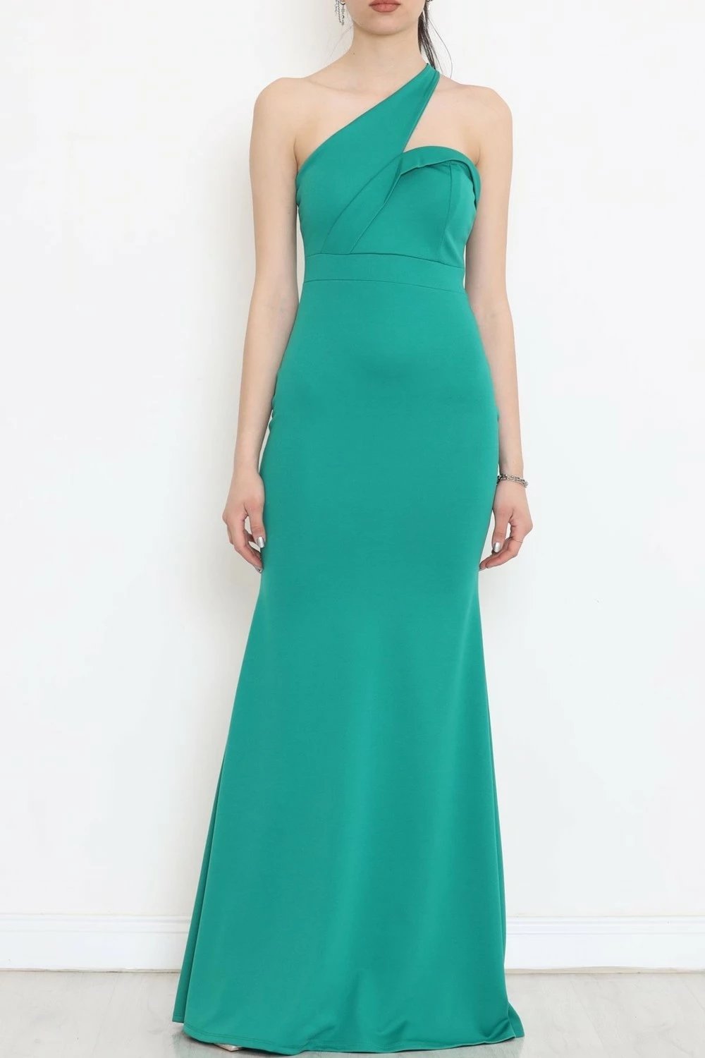Fustan Hd Giyim, për femra, ngjyrë smeraldi