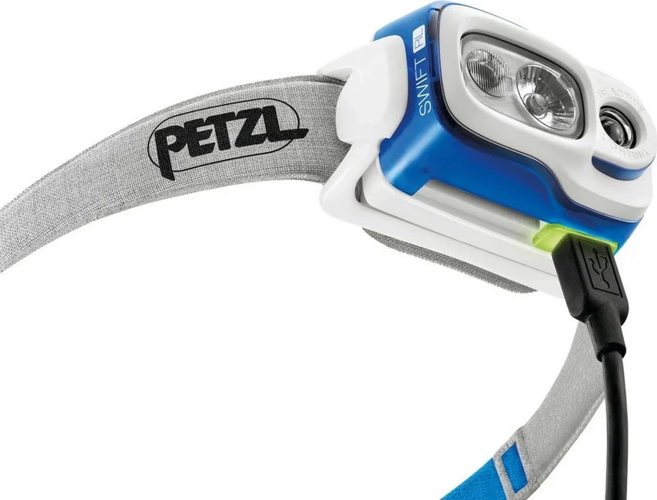 Dritë koke Petzl Swift RL, 900 lumens, blu