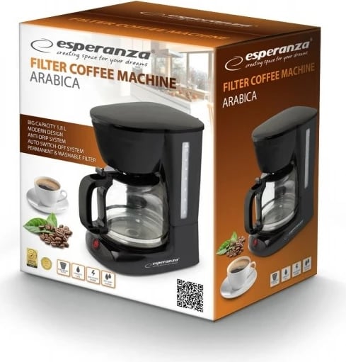 Aparat për kafe Esperanza EKC005, 1.8 L