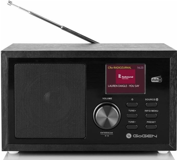 Radio GoGEN DAB620BTCB, ngjyrë e zezë