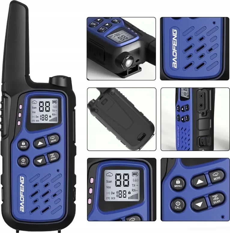 Walkie-Talkie Baofeng BF-T25E Blu