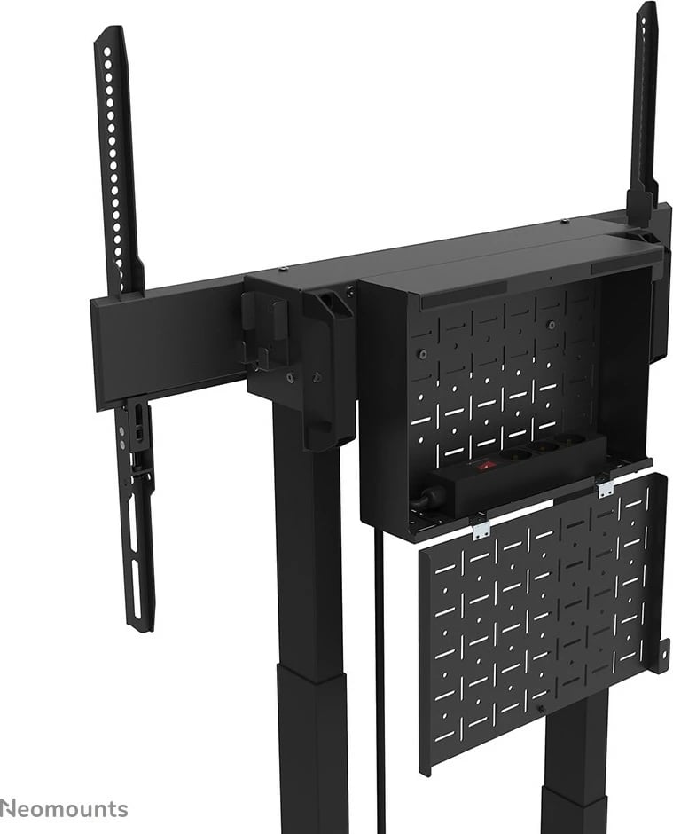 Stendë dyshemeje motorike Neomounts FL55-875BL1, 100", 110 kg, e zezë