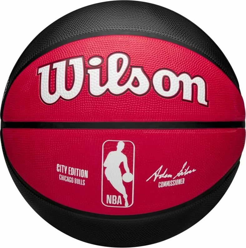 Top basketbolli Wilson, Chicago Bulls, i zi dhe i kuq