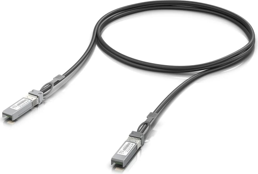 Kabëll Ubiquiti UACC-DAC-SFP10-1M, SFP+, i zi