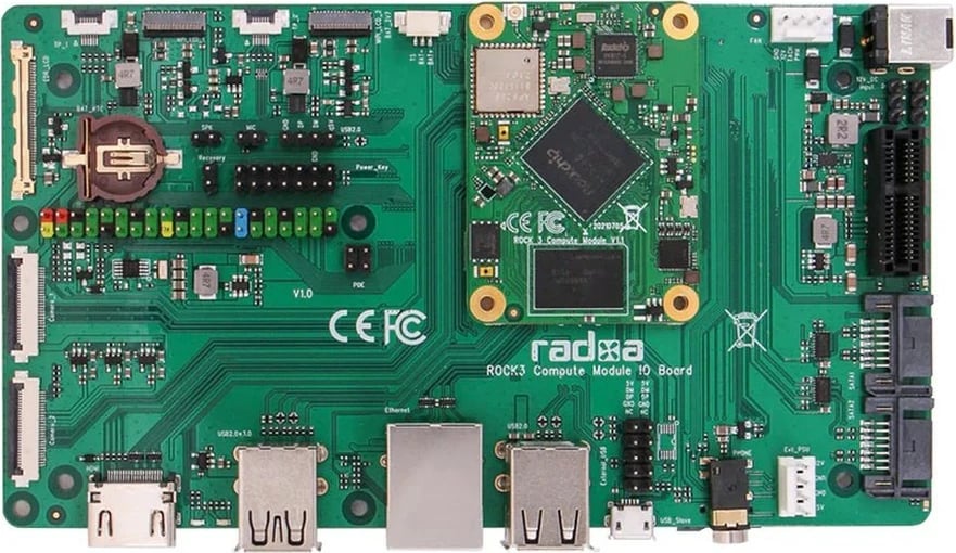 Pllakë amë ALLNET Radxa CM3 IO Board