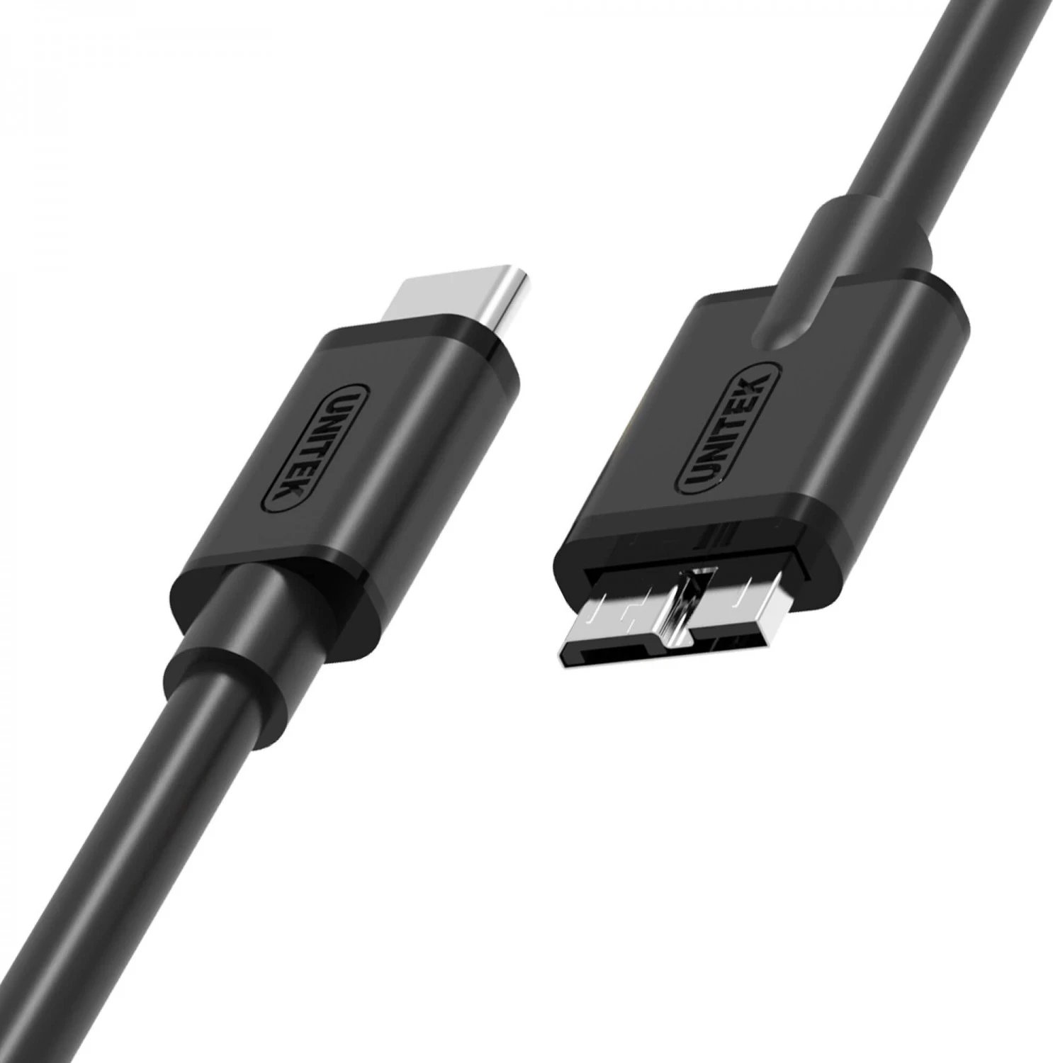 Kabllo Unitek USB-C, 1m,  e zezë