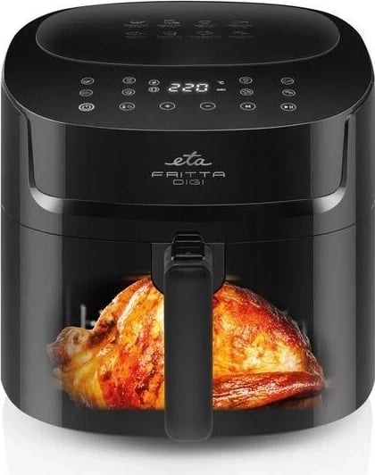 Fritëz ajri ETA Fritta Digi 316890000, 7.2L, 1800W, e zezë